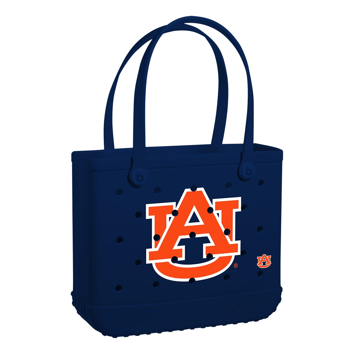 Baby Bogg Bag Auburn Tigers Open Top Beach Organizer Easy Clean Tip Resistant with Travel Accessory Pouch for Lake Adventures Travel Organizer Vacation Essentials for Women
